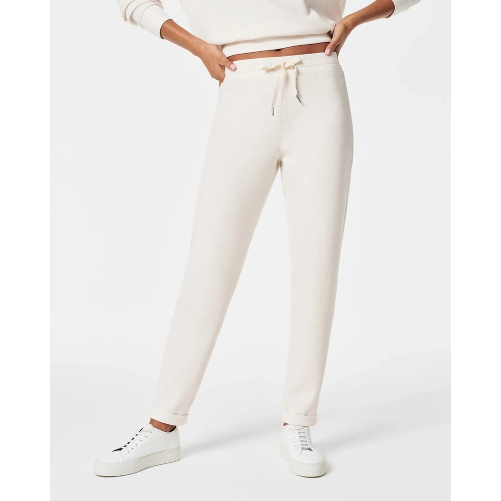 Spanx AirEssentials Tapered Pants Womens XL Oatmeal‎ Heather 50240R